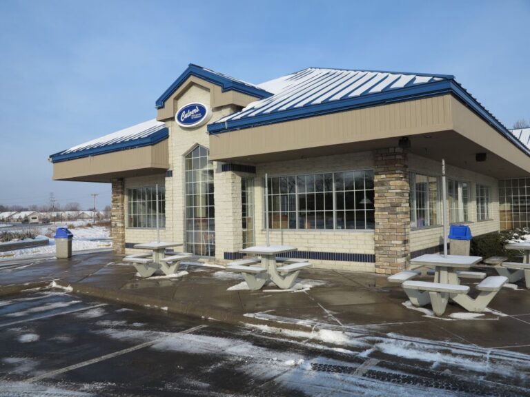 Painted the exterior of this Culvers restaurant in White Bear lakes Minnesota